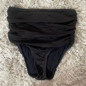 Urban outfitters Size small high rise black bikini bottoms